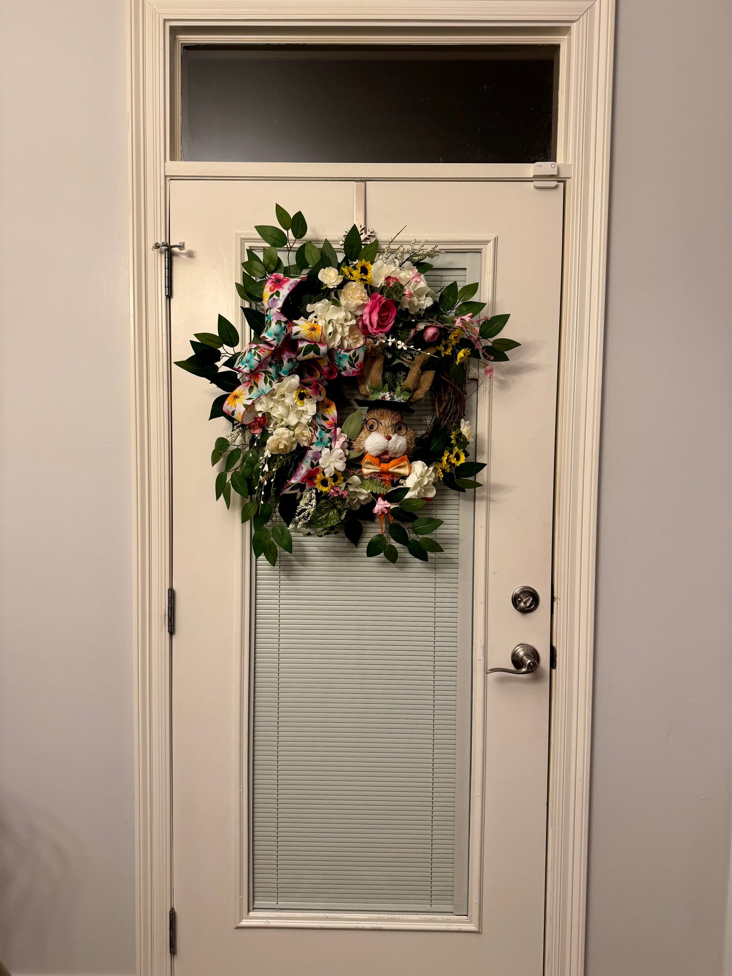 Springtime Bunny Wreath