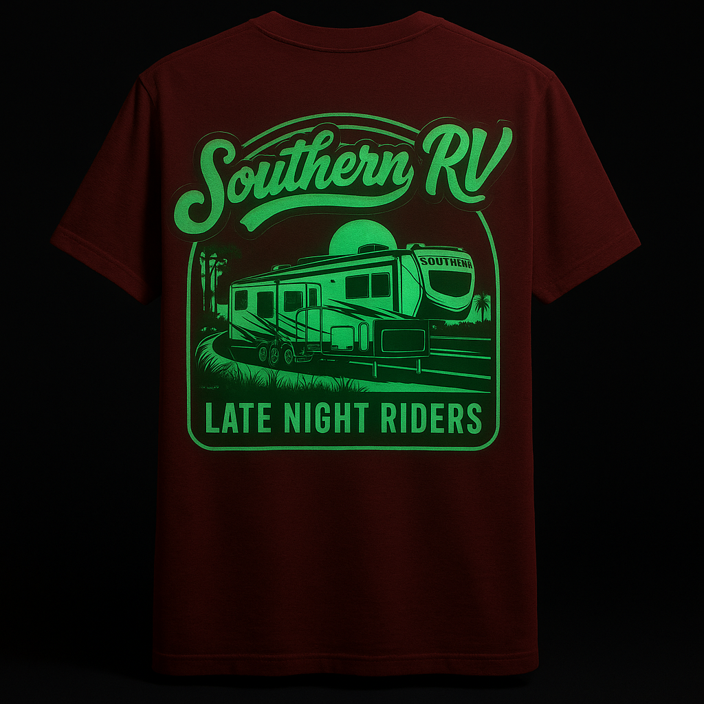 Glow-in-the-Dark Customized Short Sleeve Unisex Tee