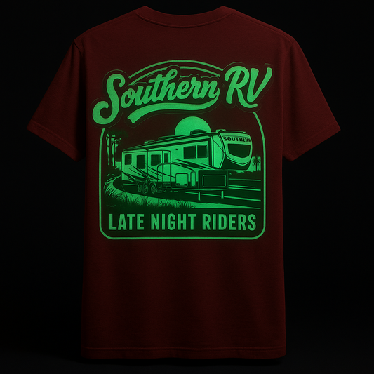 Glow-in-the-Dark Customized Short Sleeve Unisex Tee