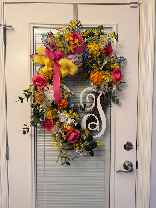 Summer Sunshine Wreath – Bright, Bold & Custom Just for You!